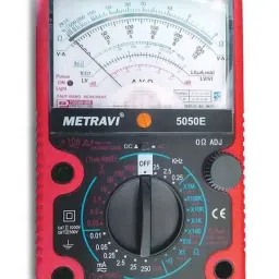 Metravi 5050E Analog Multimeter 0-1000 VAC-31