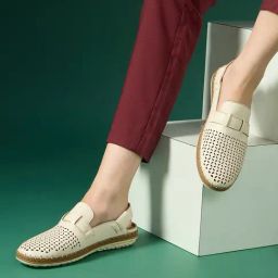 Inc.5 Women's Cream Sling Back Sandals-image-71