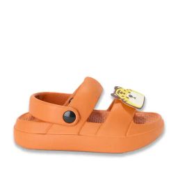 Pantaloons Junior Kids's Orange Back Strap Sandals-image-27