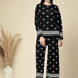 Mafadeny Printed Tunic With Trousers Co-Ords-picture-47