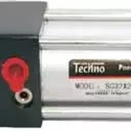 TECHNO Bore 63 mm x Stroke 50 mm SC Series Double Acting Non Magnetic Cylinder-30