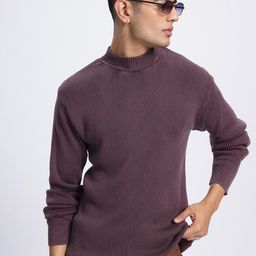 glitchez Chill Mode Activated Ribbed Longline Pullover-image-87