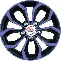 Auto Pearl Vio02 R15381 mm(15 Inch) Press Type Wheel Hubcap with Retention Ring Glossy Violet Black Wheel Cover for Maruti Baleno (Set of 4)-image-101
