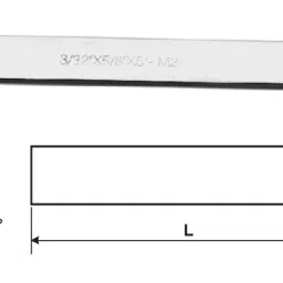 MIRANDA TOOLS M2 Parting Toolbit (Size 2.38 x 15.88 x 127.00 mm)-29