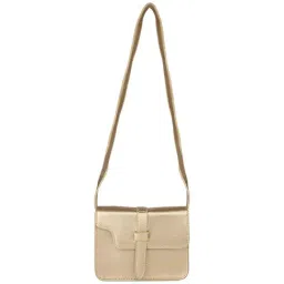 Giordano Interim Gold Solid Medium Sling Handbag-32