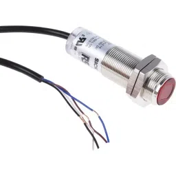 RS PRO Photoelectric Sensor Retroreflective Barrel Sensor 50 -7 m Detection Range, 7295117-10