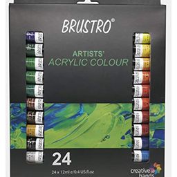 Brustro Artists Acrylic Colours Pack of 24-15