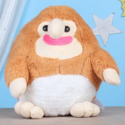LuvU Fluffy Soft Toy Brown - Height 23 cm-16