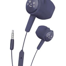 Crackles Cat Design Plastic Stereo Earphone Wired With Mic for Gaming (Color May Vary)-11