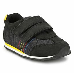 TUSKEY Colour Block Detailed  Velcro Closure  Shoes - Black-image-40