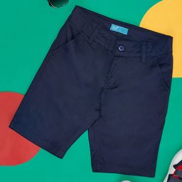 YU by Pantaloons Solid Shorts - Navy Blue-image-21