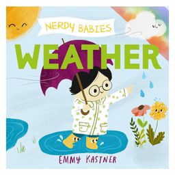 Nerdy Babies: Weather Board Book by Emmy Kastner - English-25