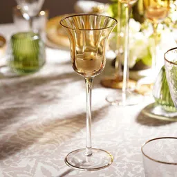 Pure Home and Living Gold-Toned Glass Candle Holder-image-60