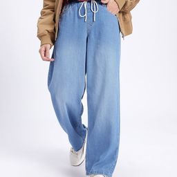 glitchez Women Vintage Drift Faded Baggy Jeans-image-13
