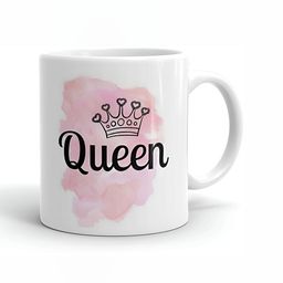Mr UVD White & Pink Printed Ceramic Matte Mugs-image-98