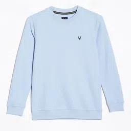 Allen Solly Junior Boys Self Design Knitted Sweatshirt-picture-33