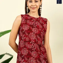 THE FAB FACTORY Women Pack of 2 Floral Printed Straight Kurti-picture-41