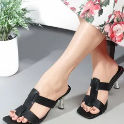 Carlton London Open Toe Kitten Heels-19