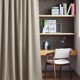 DDECOR Live Beautiful Beige Readymade 7 Ft. Door Curtain - Set of 1-picture-30