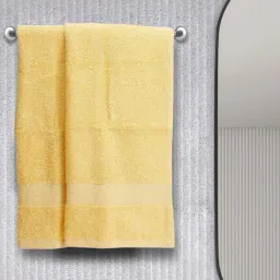 LORENA 100% Cotton Super-Soft Terry Towels -2pc Hand Towel (d`ross) solid-yellow-32