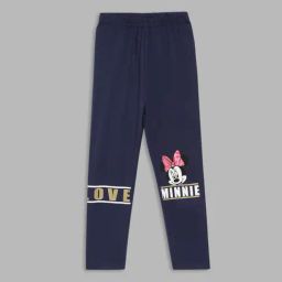 Blue Giraffe Kids Navy Printed Leggings-picture-8