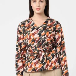 Vero Moda Multicolor Printed Top-image-32