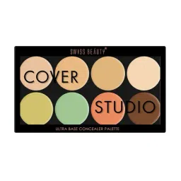 SWISS BEAUTY Cover Studio Ultra Base Concealer Palette Shade 3 - 19 gm-43