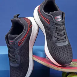 Action Men's Black Running Shoes-image-28