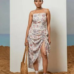 CMGE Multicolor Printed Midi Dress-picture-2