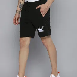 Puma Men Black Printed Athletics Men's 8" Sports Shorts-image-35