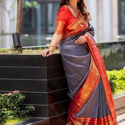 KALINI Woven Design Banarasi Saree-image-77