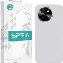 Sprig Back Cover for VIVO T3X 5G (White)-image-49