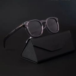 Voyage Black Wayfarer Polarised and UV Protected Lens Unisex Sunglasses-image-84