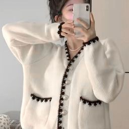 LULU & SKY Women V-Neck Cardigan-picture-42