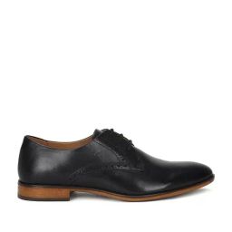 Arrow Men's Black Derby Shoes-image-94