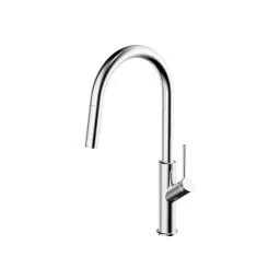 Jayna Single Lever Kitchen Mixer with Pullout Chrome Finish Brass, BF O7P-image-25