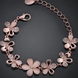 YouBella Gold Plated Stylish Fancy Charm Bracelet-40