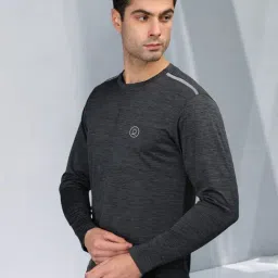 Chkokko Metallic Relaxed Fit Solid T-Shirts-image-60