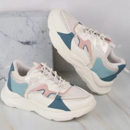 Mochi Women White Sneakers-image-9