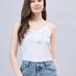 Style Quotient White Regular Fit Top-image-64