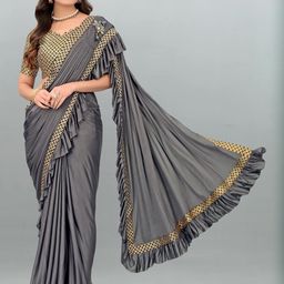 JYA Women Grey Sarees-picture-55