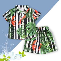 YK Boys Printed T-shirt With Shorts Clothing Set-image-80