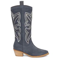 Saint G Women's Martina Blue Booties-picture-34