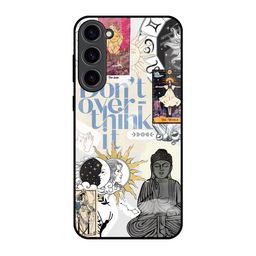 QRIOH Heaven Path Printed Lightweight Silicone Samsung Galaxy S23 Plus 5G Glass Back Case-image-91