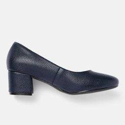 Allen Solly Textured Block Heel Pumps image 5