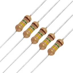 Invento 100Pcs 150K Ohm Carbon Film Resistor 1/4 W-26
