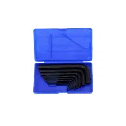 Durelo D-AK9M Short Pattern Hex Allen Key Set - 9 Pc.-16