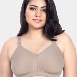 Trylo Women All Day Comfort Full Coverage Non-Wired Cotton Bra-49