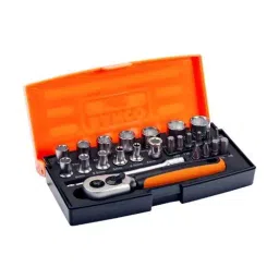 Bahco Socket Set 1/4" Drive 25 Piece, SL25-46
