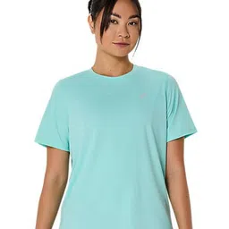 ASICS Silver Round Neck Short Sleeves T-Shirt-image-22
